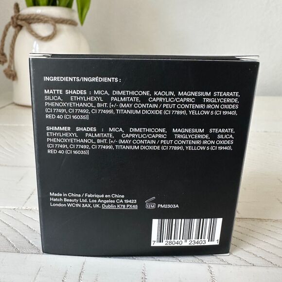 NEW Phase Zero Quad Eyeshadow Palette SANTORINI 6.5g Matted and Shimmer Shades - Picture 3 of 5